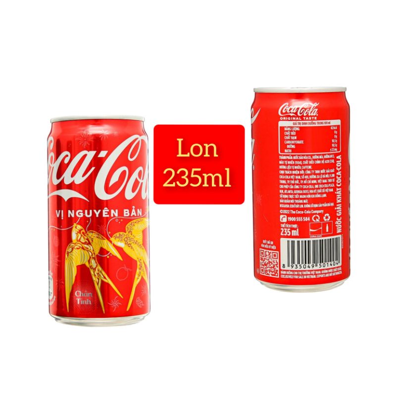 [ Giảm Sốc ] Thùng 24 lon nước ngọt Coca Cola 235ml/lon