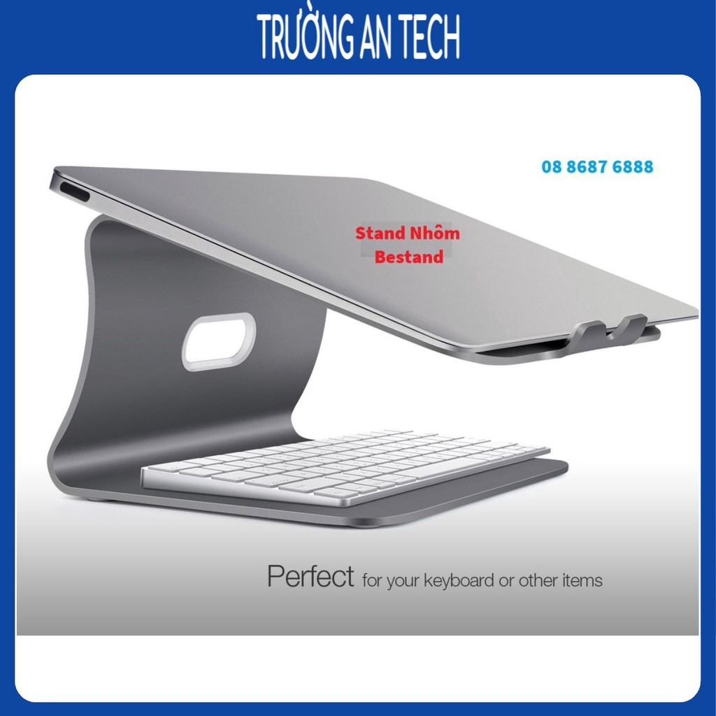 Đế nâng tản nhiệt stand nhôm Bestand cho Laptop Macbook Cao Cấp