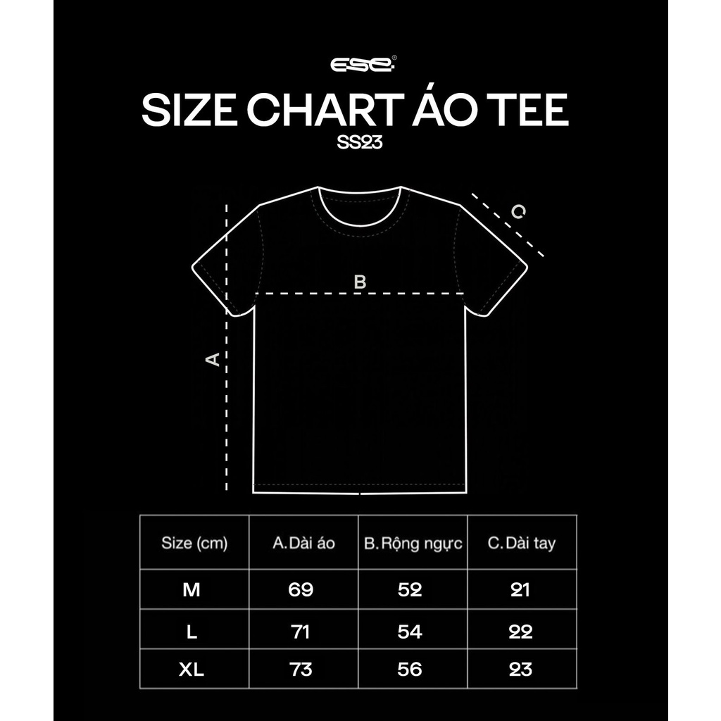 ÁO THUN TRẮNG BASIC - SS23 EIS WHITE TEE