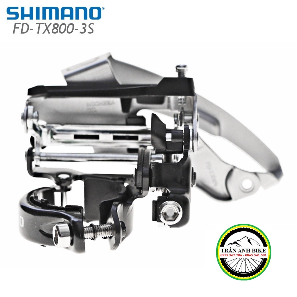 Sang đĩa  xe đạp SHIMANO TOURNEY FD TX800 - Hàng chính Hãng