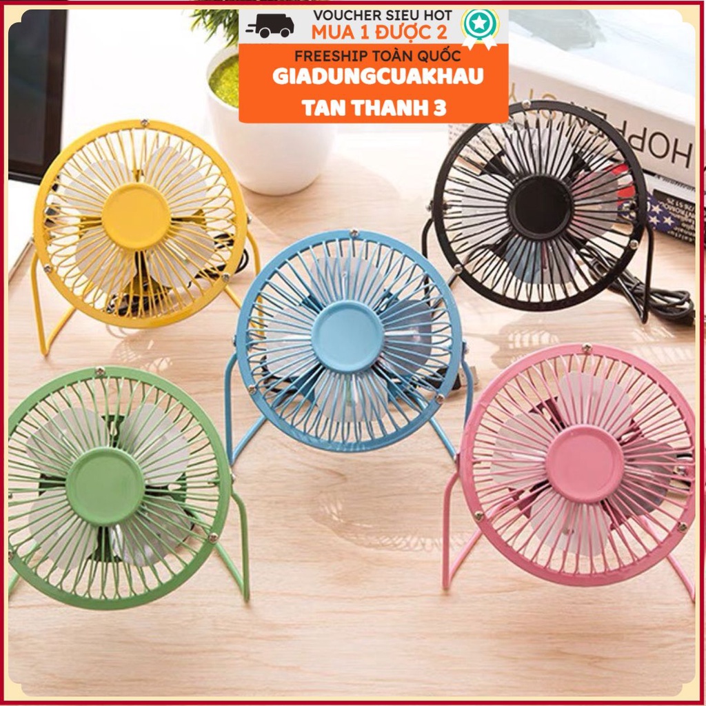 Quạt lồng sắt mini để bàn văn phòng 8inch quạt để bàn tích điện USB siêu mát 🔥𝐠𝐢𝐚𝐝𝐮𝐧𝐠𝐜𝐮𝐚𝐤𝐡𝐚𝐮𝐭𝐚𝐧𝐭𝐡𝐚𝐧𝐡𝟑🔥