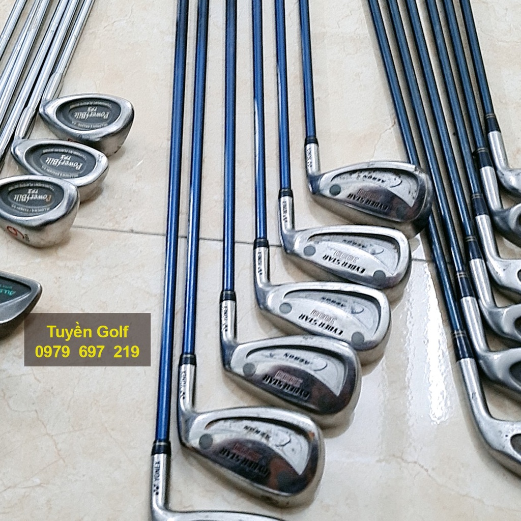 Gậy Sắt Đủ Số, Gậy Golf Nhật Bãi, Kích thước 0,8m - 1m