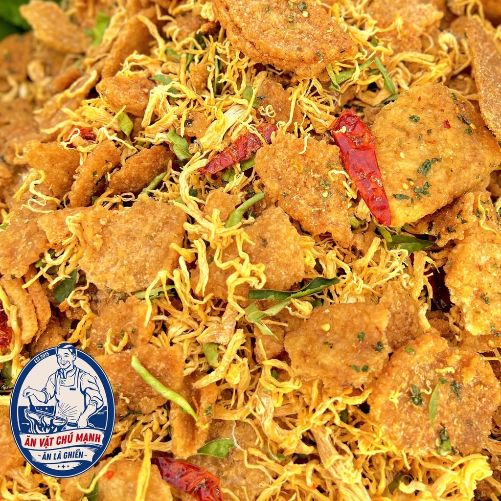 Cơm Cháy Mắm Khô Gà