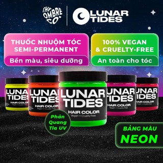 Thuốc nhuộm tóc màu neon bán vĩnh viễn Lunar Tides Semi Permanent Hair Dye