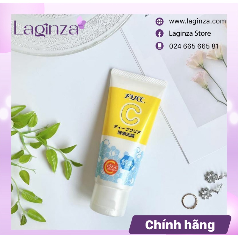 Sữa Rửa Mặt Tạo Bọt Rohto Melano CC Enzyme Mousse Foam Cleansing Face (150g)