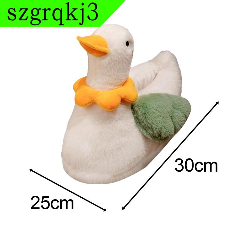 Dép Bông Đi Trong Nhà Mềm Mại Hình Vịt Con