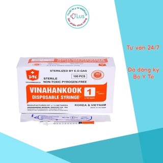 Bơm tiêm tiểu đường, tiêm isulin, dưỡng chất Vinahankook 1ml 30G