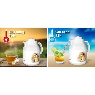 Phích pha trà , cafe 1 lít Rạng Đông RD 1055TS