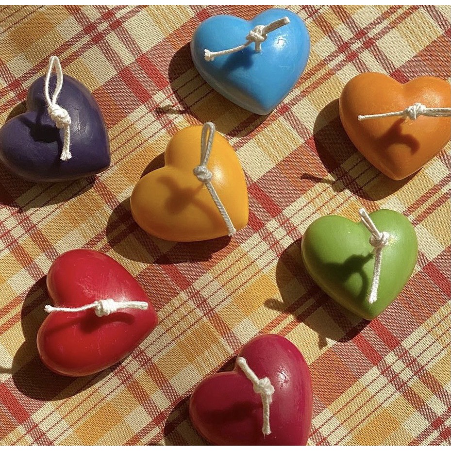 Nến thơm decor trái tim xinh xắn - MAEUM15