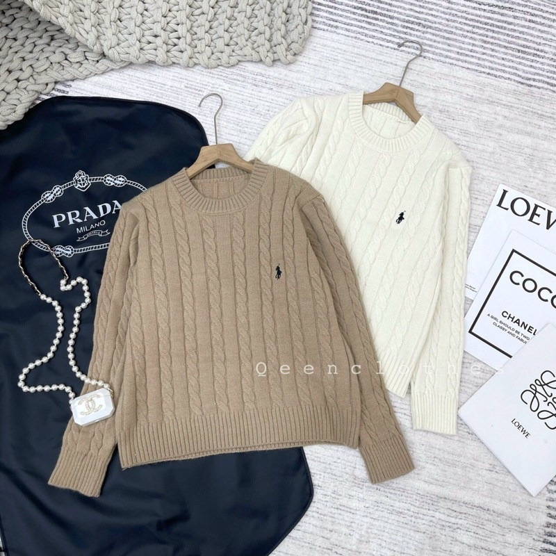 ÁO LEN LOGO THÊU NGỰA HOT HIT ( HÀNG CÓ SẴN) | BigBuy360 - bigbuy360.vn