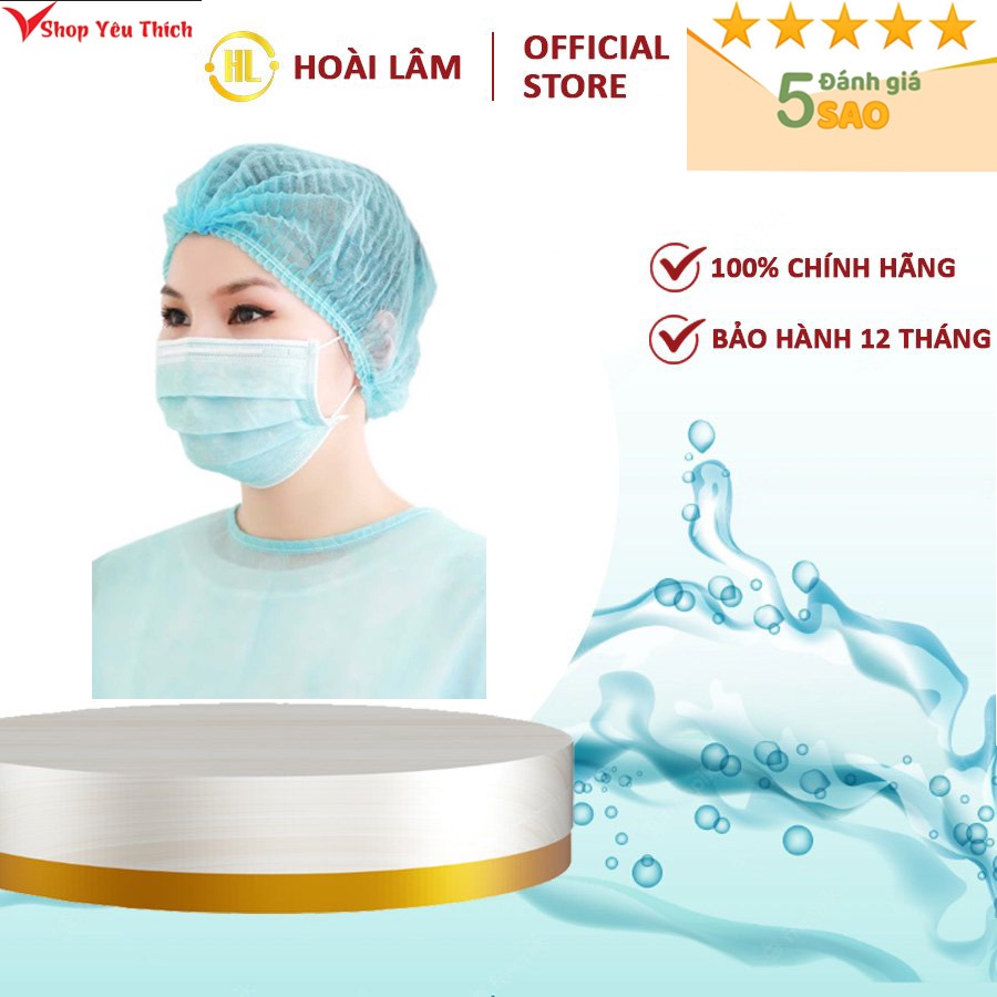 MŨ CHỤP ĐẦU Y TẾ DÙNG TRONG SPA,THẨM MỸ VIỆN bịch 100 chiếc