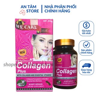 Viên uống Collagen Plus (Hộp 60 viên)  Giúp tăng khả năng đàn hồi, phục hồi da lão hóa