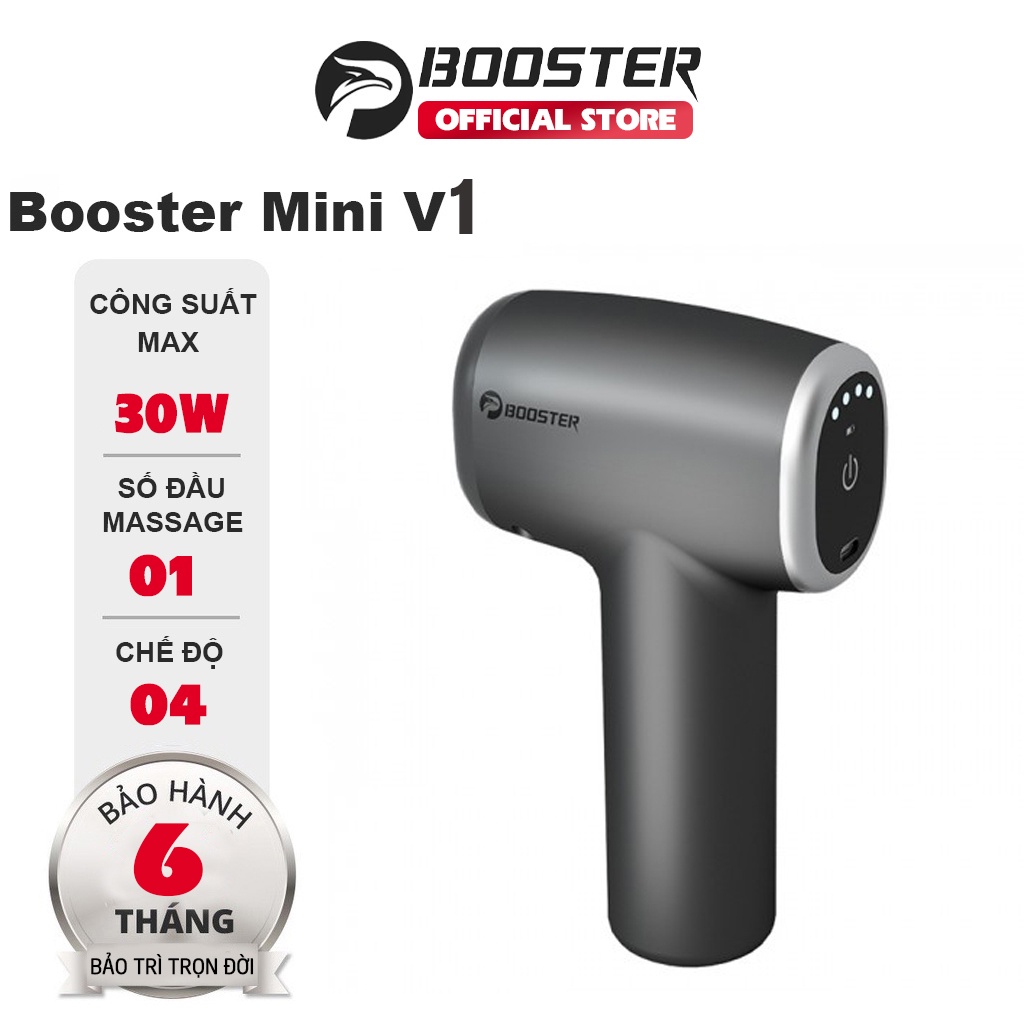 Súng massage cầm tay thư giãn cơ toàn thân Booster MINI V1