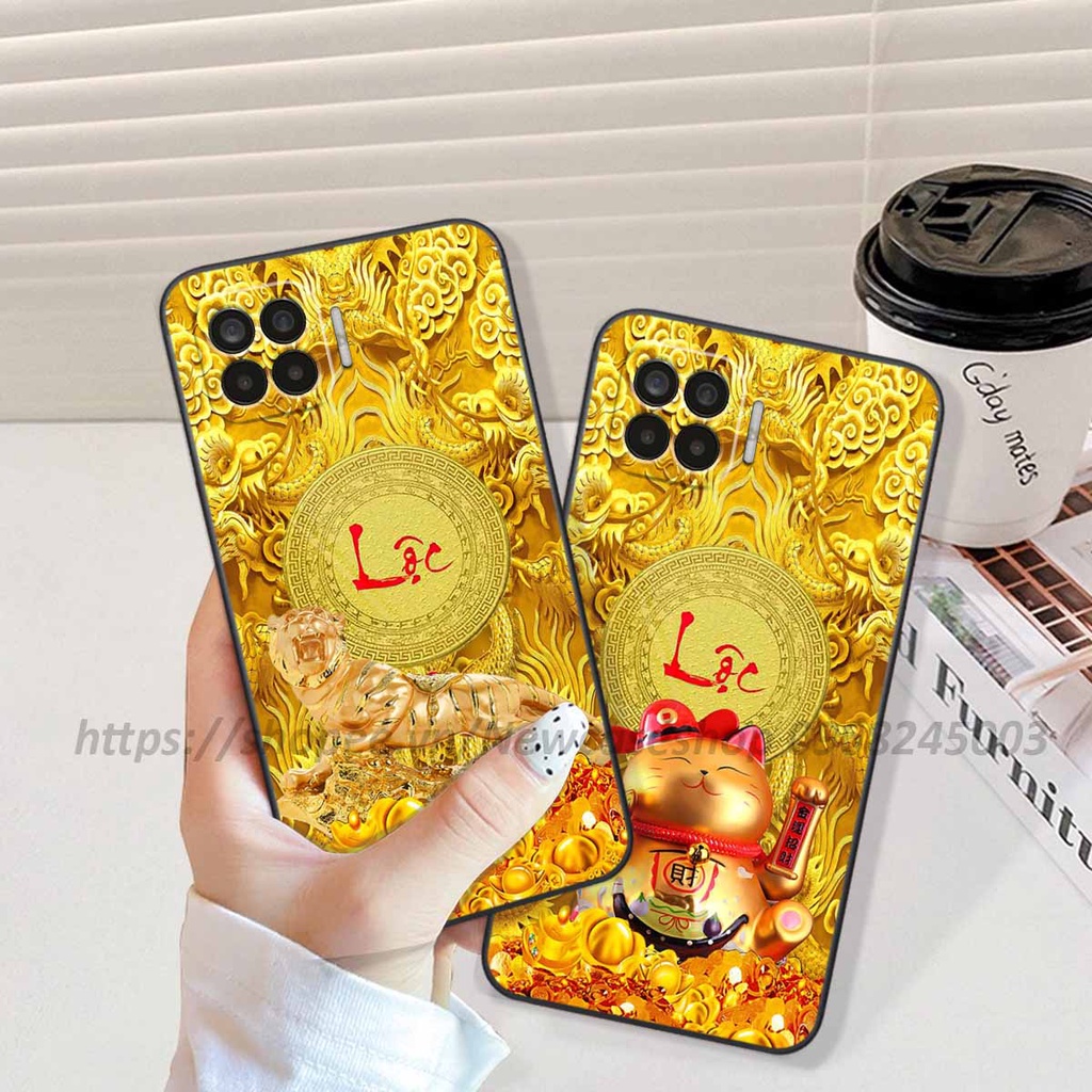 Ốp Oppo A73 / A93 in hình 12 Con Giáp Tài Lộc 3D