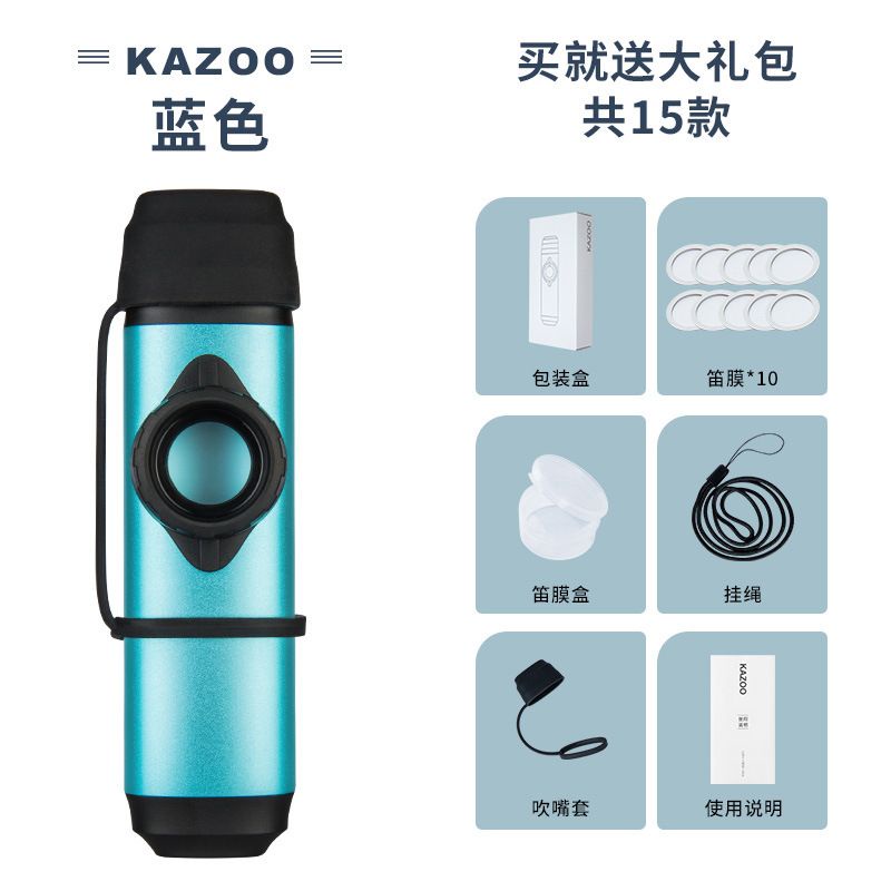 Sáo kazoo Bằng Kim Loại Chuyên Nghiệp Cho Người Mới Bắt Đầu Học