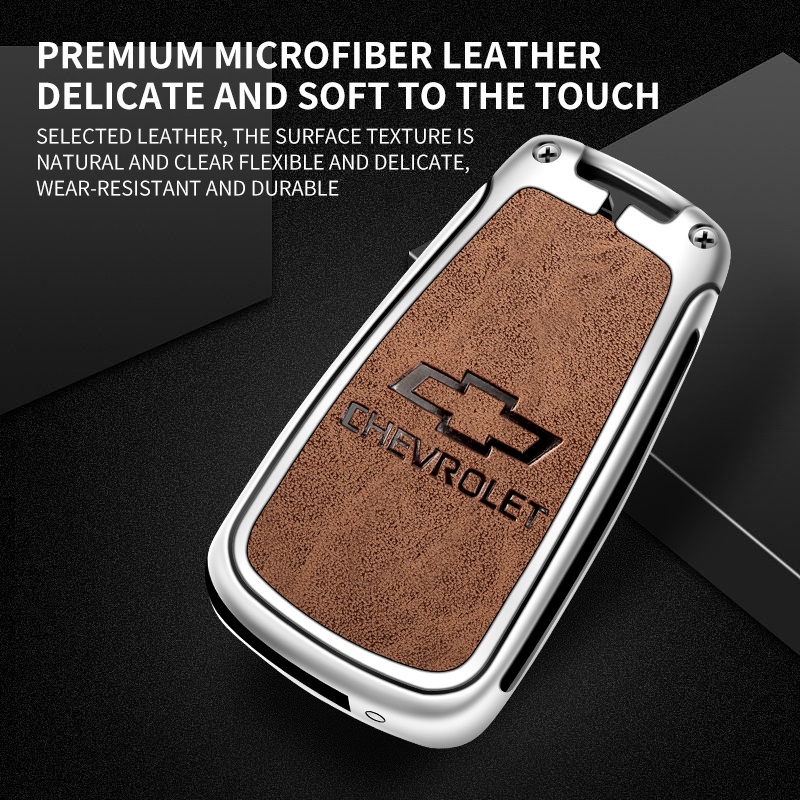 Vỏ Da Bảo Vệ Chìa Khóa Xe Hơi Chevrolet Captiva Cruze Colorado Trailblazer Sonic