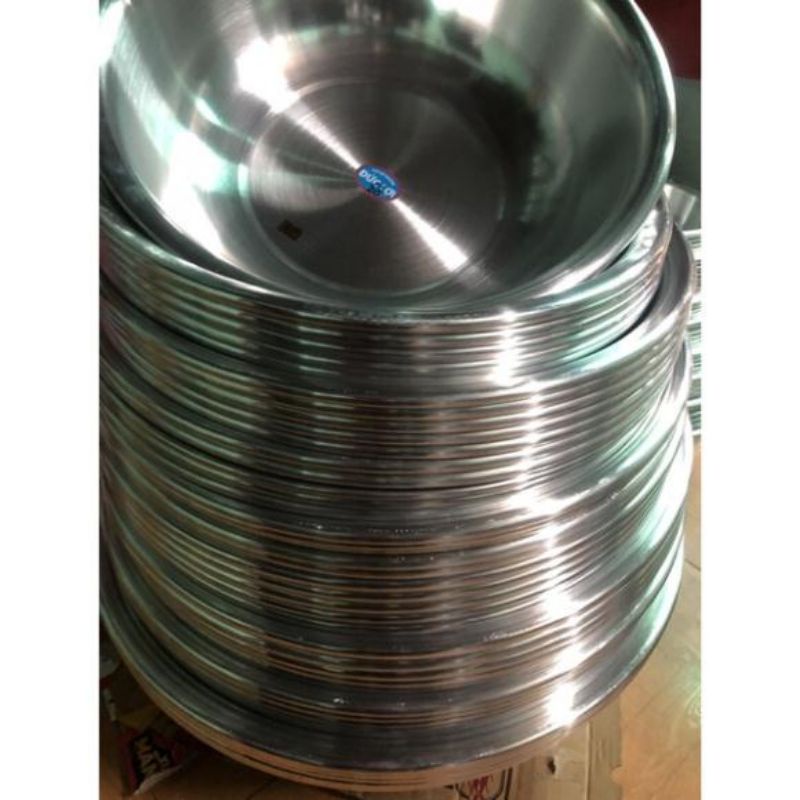 Thau nhôm loại dày Đường kính 20cm đến 50cm
