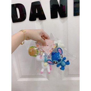 Móc khoá len Stitch | Made By Dani