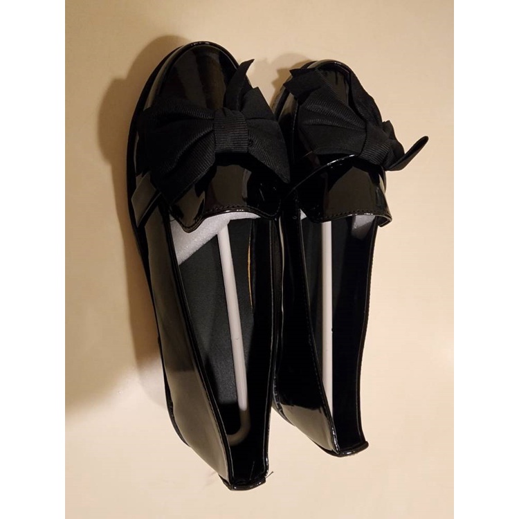 Giày oxford nữ thắt nơ chất da bóng dễ phối đồ BB-0201