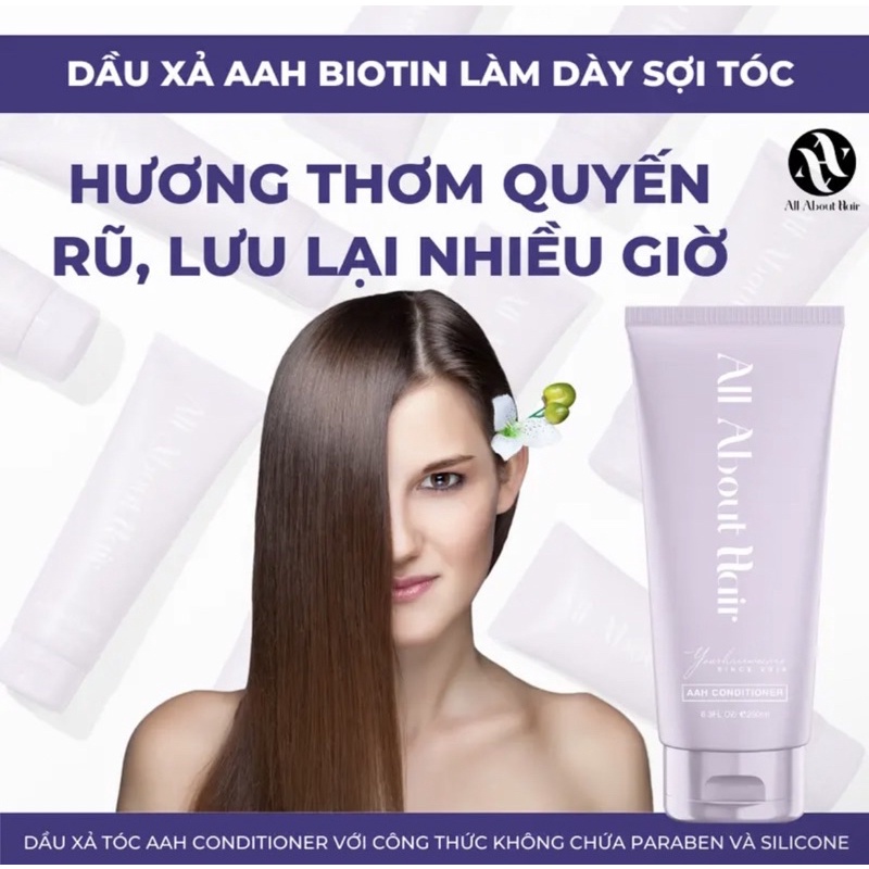 Dầu xả BIOTIN ALL ABOUT HAIR - Dưỡng tóc chắc khoẻ