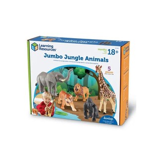 Learning Resources Jumbo Jungle Animals - Set động vật từng size to