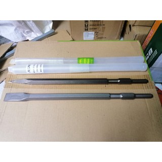 Mũi đục 17mm dài 400mm đuôi lục giác Nhọn, dẹp