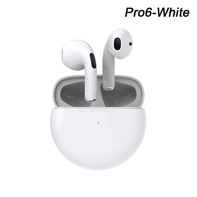 Tai Nghe Không Dây Bluetooth Pro 6,Chính Hãng Âm Thanh Chuẩn HIFI,Dùng Cho các dòng điện thoại - KTA OFFICIAL