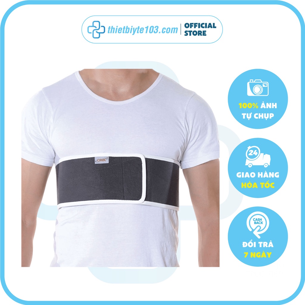 Đai Cố Định Xương Sườn H1 ORBE - Hỗ Trợ cho Người bị Gãy Xương Sườn, Chấn Thương Vùng Ngực