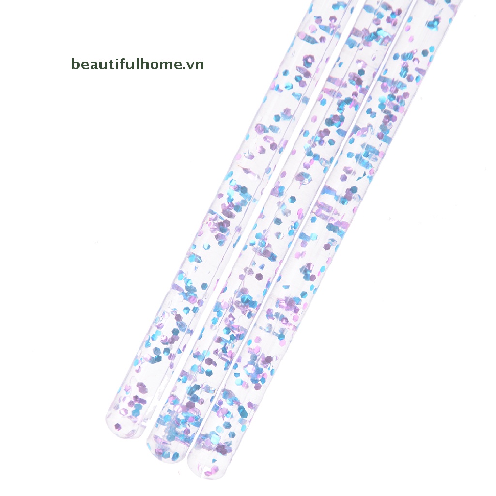 Bộ 3 Cọ Vẽ Móng Tay Nghệ Thuật Bằng Acrylic Kẻ Sọc Lưới Diy