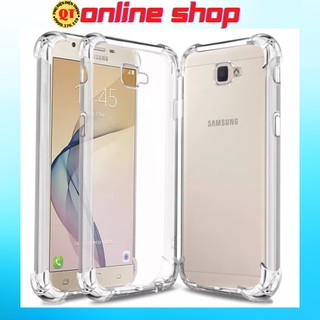Ốp Lưng Samsung J7 Prime Dẻo Trong Suốt Chống Sốc Có Gù Bảo Vệ 4 Gốc