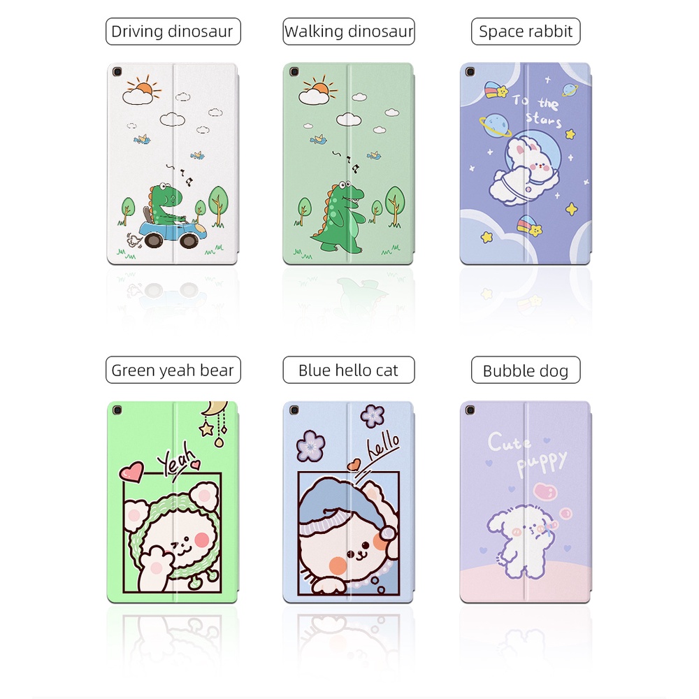 Samsung Galaxy Tab A 10.1 inch 2019 SM T510 T515 Tablet Magnetic Case Stand Cover Smart Flip Casing