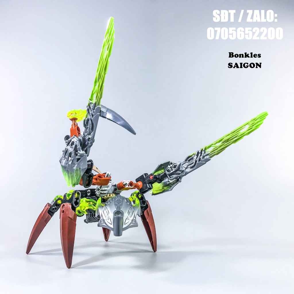 Đồ Chơi Mô Hình Vintage lắp ráp LEGO Bionicle 71301 Ketar Creature of Stone Chính Hãng Đan Mạch (2016)