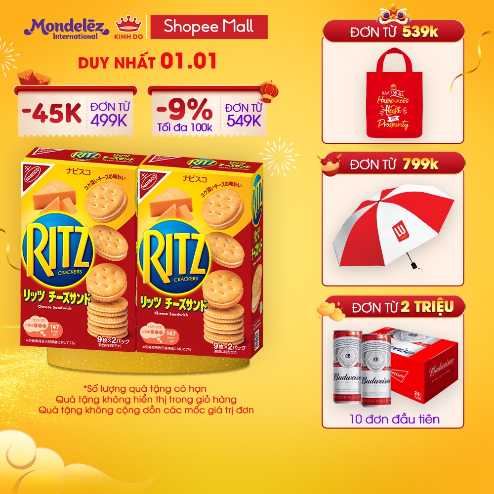 Ritz - Bánh Quy Giá Tốt, Chính Hãng, Đảm Bảo | Shopee Việt Nam