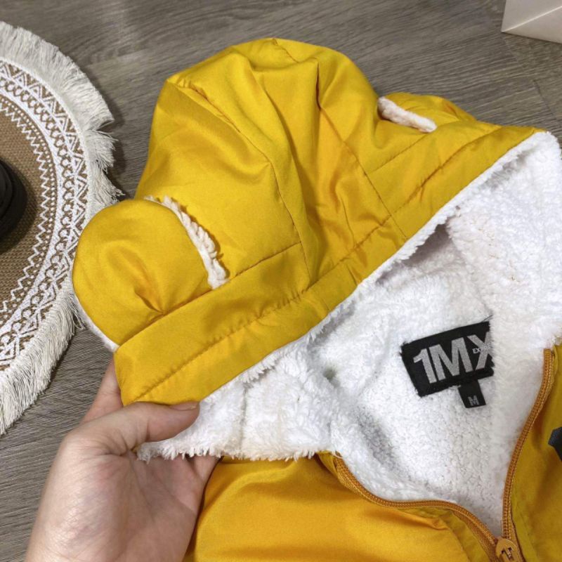 Áo khoác gió. Ấm áp cho bé