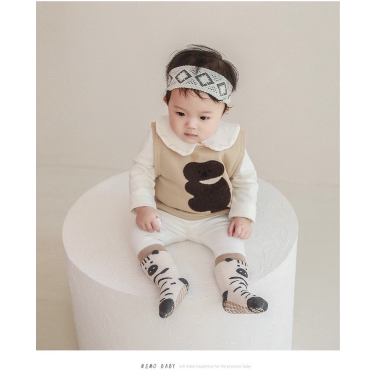 1 Đôi Tất Xù Dày NEMO BABY Cho Bé Siêu Ấm Từ 0 đến 3 tuổi