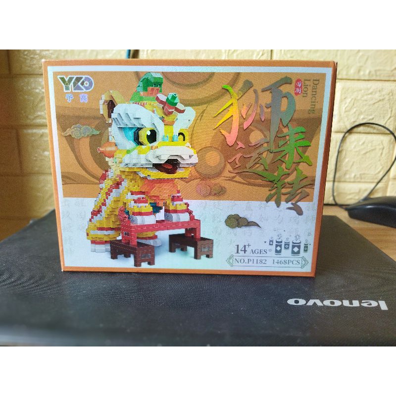 Đồ Chơi Lắp Ráp LeGo Mô Hình Con Lân Vàng Hàng Đẹp Side Vừa  Tặng Búa Nhựa