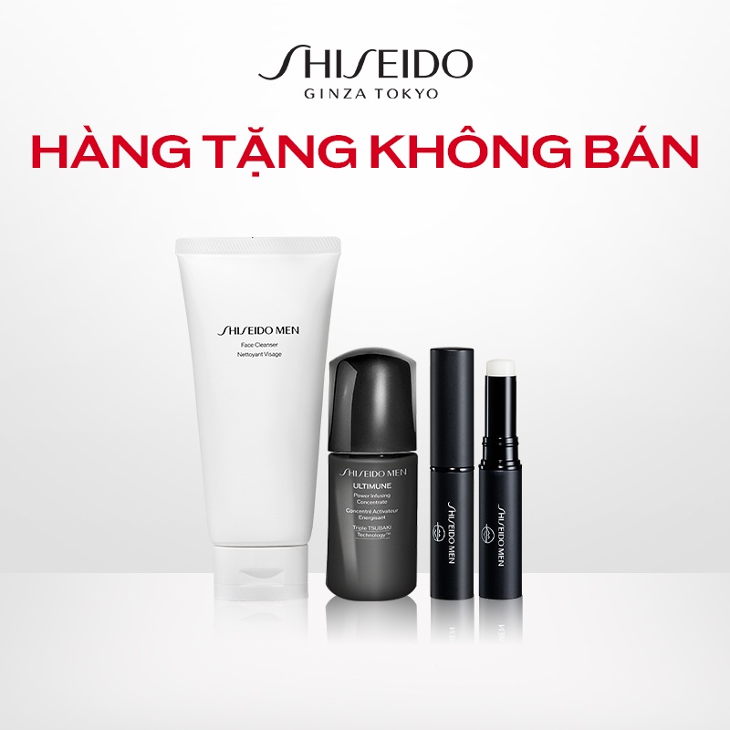 [Quà tặng không bán] Bộ quà tặng Shiseido (tặng kèm sản phẩm UTM Men) (J23)