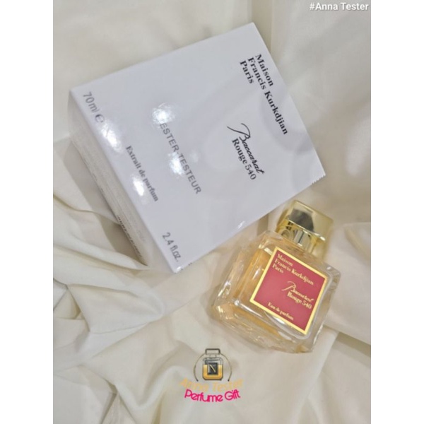 Nước hoa Maison baccarat rouge 540 tester  .