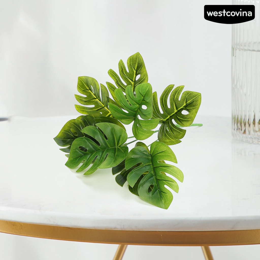 [WEST]⚘Cây Cảnh Nhân Tạo Sống Động Không Phai Màu Dễ Dàng Chăm Sóc Trang Trí Tường DIY Lưng