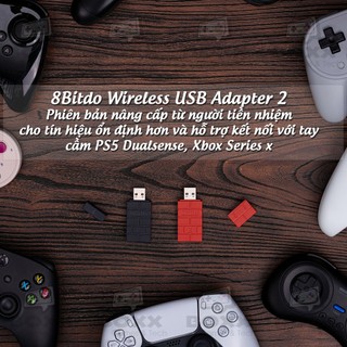 USB Wireless Adapter 8Bitdo - Dùng cho Nintendo Switch, Windows, Mac