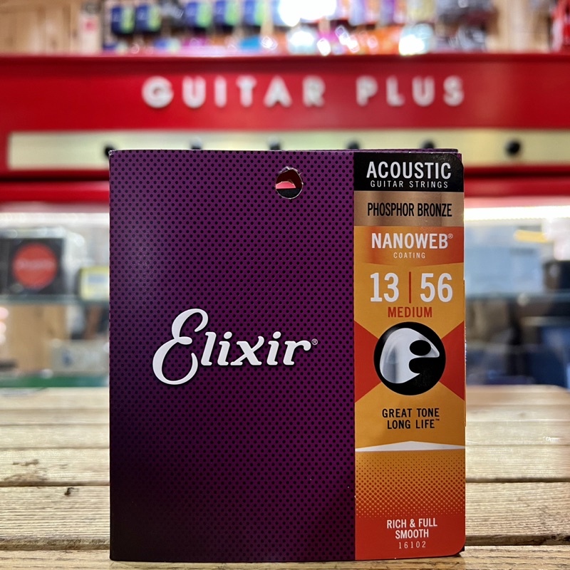 Dây Đàn Guitar Acoustics Elixir 16002, 16027, 16052, 16102, 11002,11027,11052