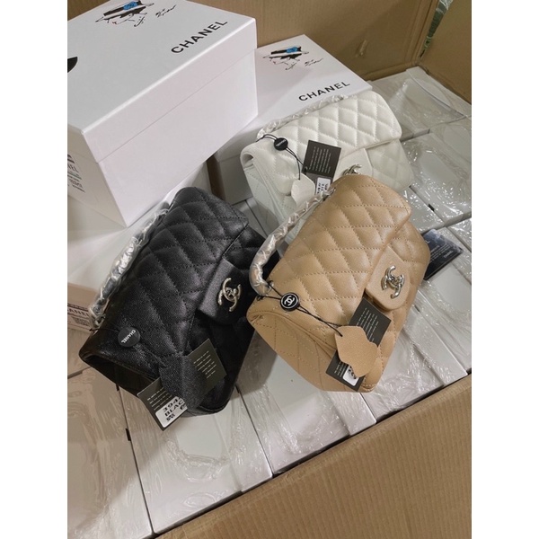 Túi xách cnl classic da hạt full box ảnh thật + video