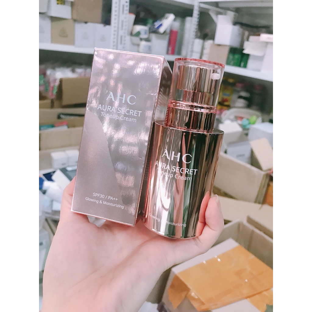 Kem Dưỡng Da Trắng Hồng AHC AURA SECRET TONE UP CREAM SPF 30 PA++