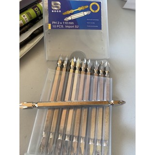 Mũi bắn vít 2 đầu hộp 10 cái ph2 loại dài 110mm