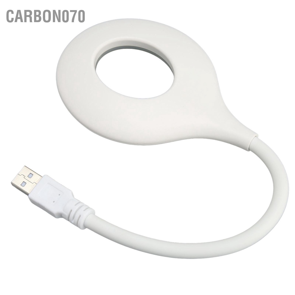 Carbon070 Đèn đọc sách bằng giọng nói USB 24 hạt LED Trí tuệ nhân tạo Điều khiển bàn cho du lịch gia đình