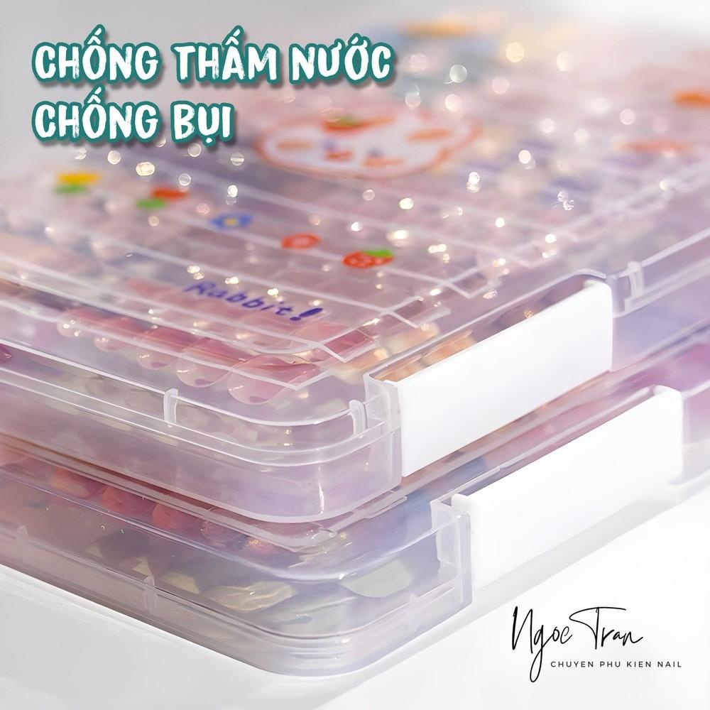 Hộp Trưng Bày Móng Mẫu | Bảng Màu Chống Bụi Bẩn & Chống Nước