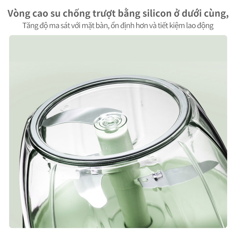 Máy xay trộn thực phẩm SIMPLUS dạng kéo tay dành cho gia đình