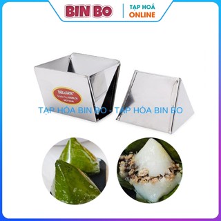 Khuôn Làm Bánh Giò Inox Vạn Lợi Dragon gồm có khuôn trong và khuôn ngoài, khuôn bánh giò, khuôn bánh ú inox loại t