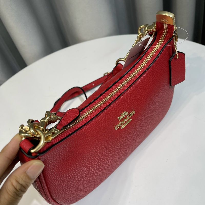 Túi Coa**ch Teri dáng thuyền da thật sang chảnh