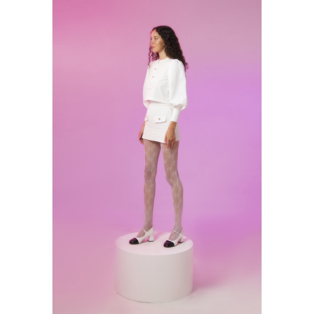 Chân Váy Xếp Nếp Túi Nắp - EDINI - V419